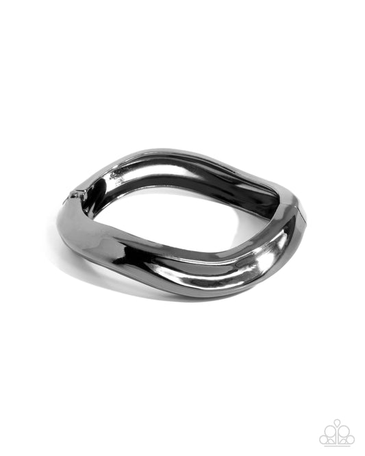 Abstract Audience - Black - Paparazzi Bracelet