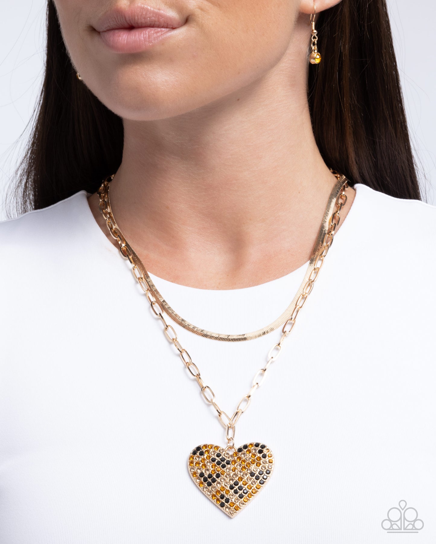 Cheetah Class - Brown - Paparazzi Necklace