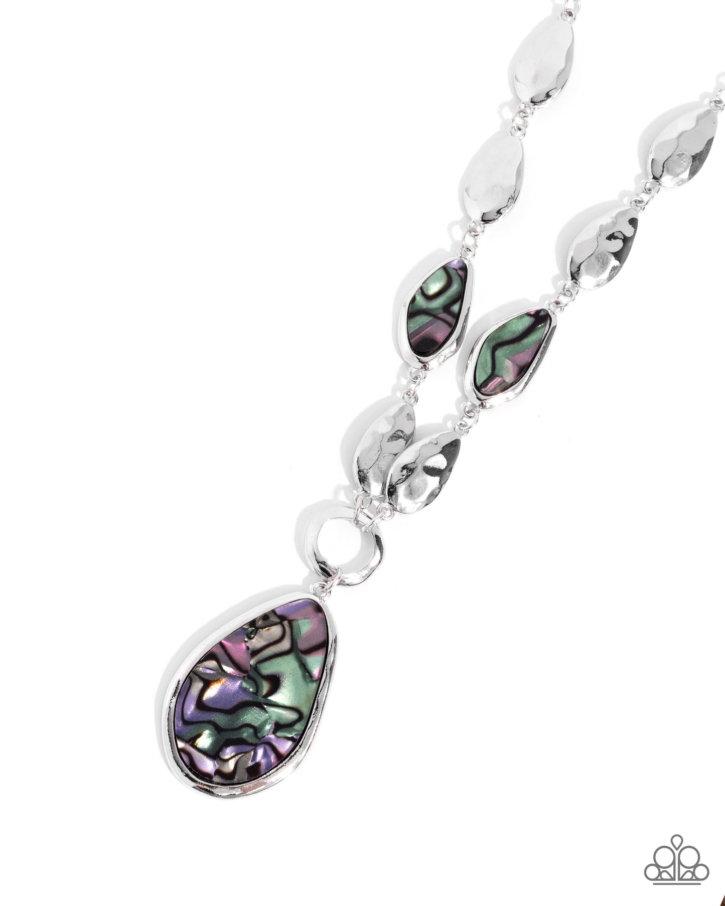 Abstract Abalone - Multi - Paparazzi Necklace