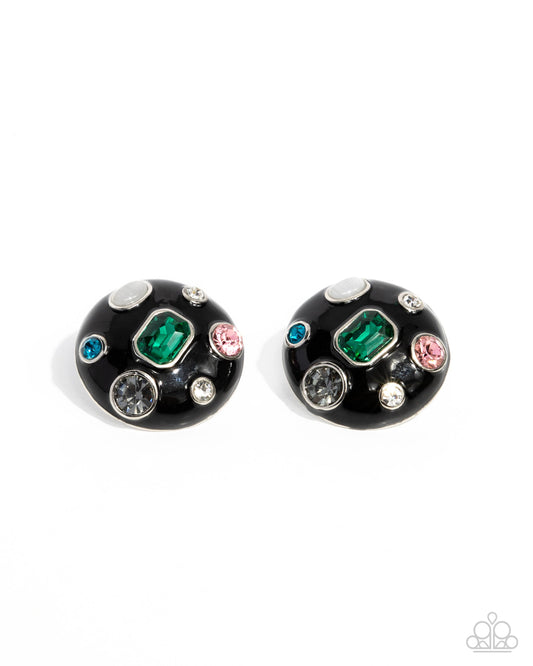Polished Potential - Multi - Paparazzi Earrings