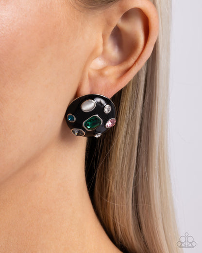 Polished Potential - Multi - Paparazzi Earrings
