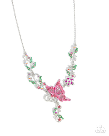 Valuable Vineyard - Pink - Paparazzi Necklace