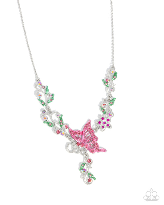 Valuable Vineyard - Pink - Paparazzi Necklace