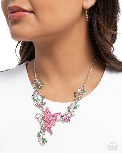 Valuable Vineyard - Pink - Paparazzi Necklace