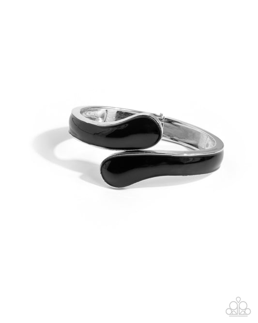 Painted Puzzle - Black - Paparazzi Bracelet
