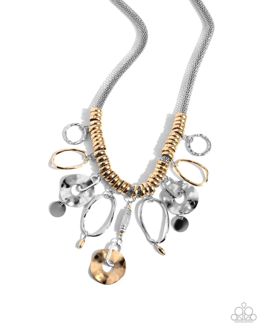 Master Mechanic - Silver - Paparazzi Necklace