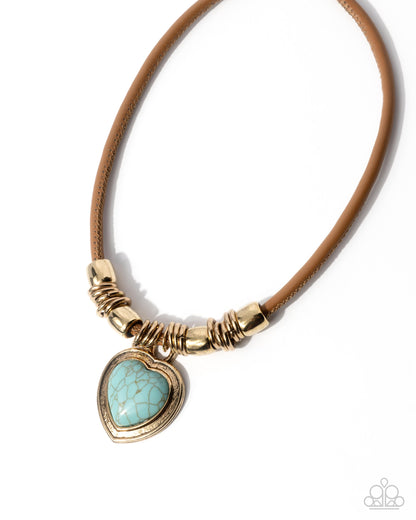 Significant Other - Blue - Paparazzi Necklace