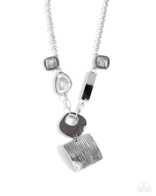 Natural Philosophy - Silver - Paparazzi Necklace