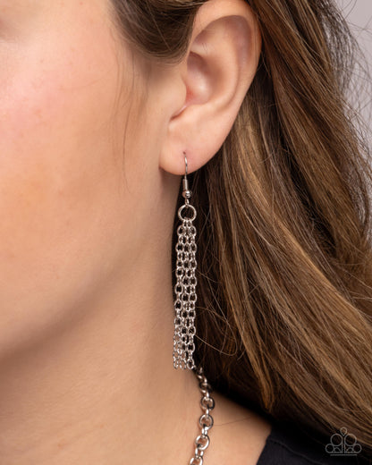 Natural Philosophy - Silver - Paparazzi Necklace