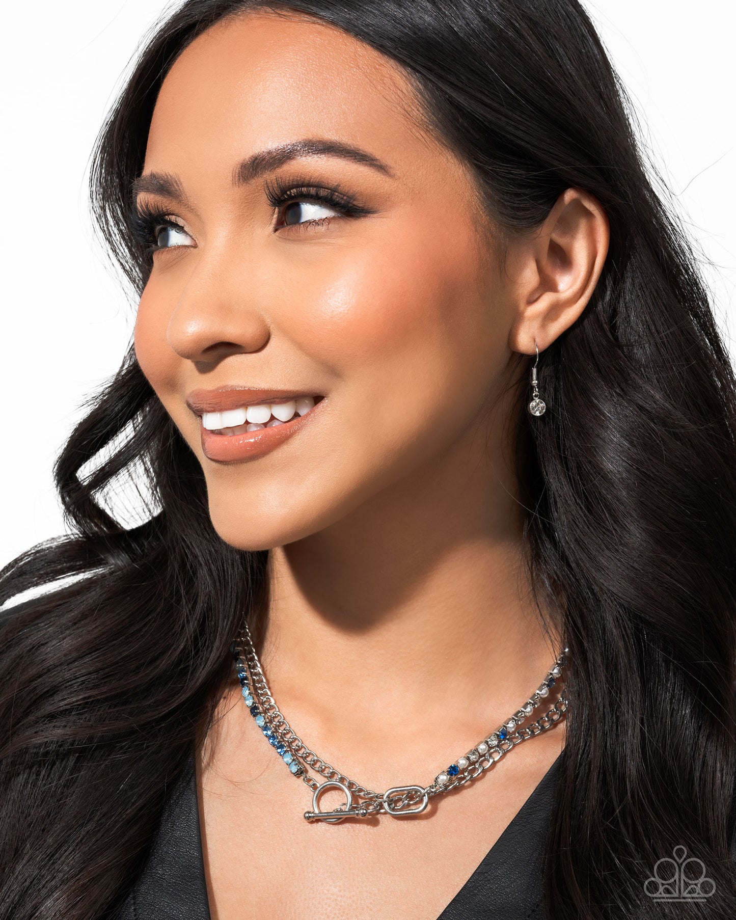 Mismatched Makeover - Blue - Paparazzi Necklace