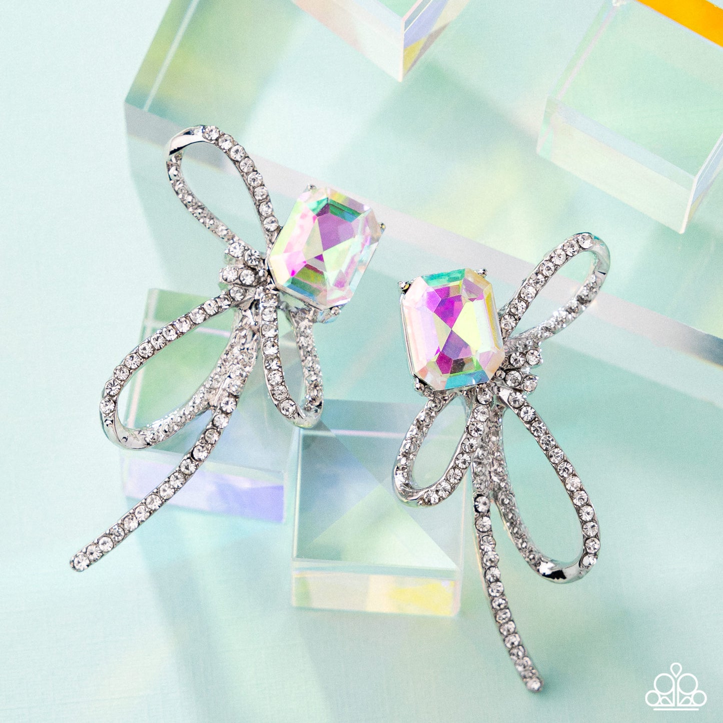 Positively Radiant - Multi - Paparazzi Earrings