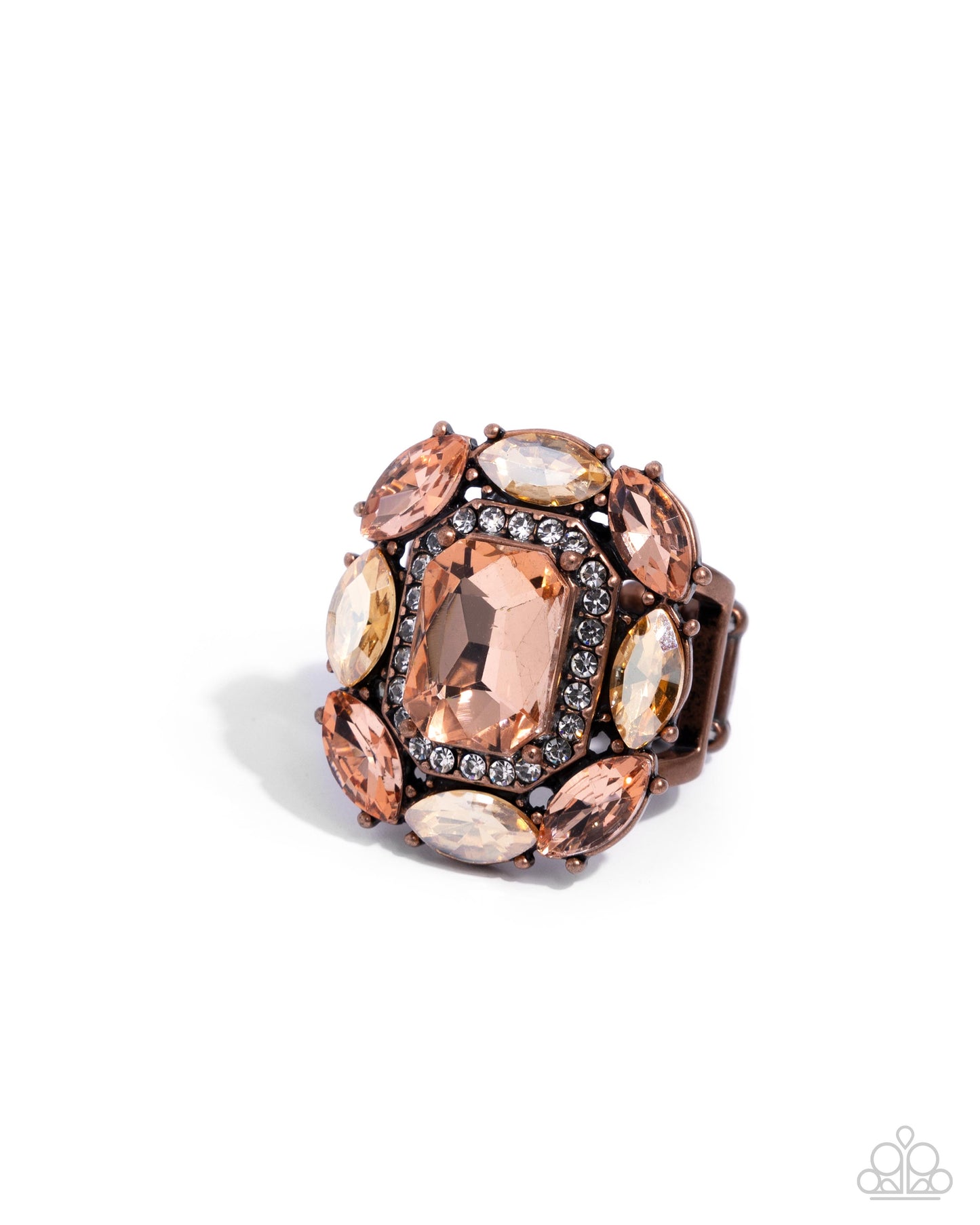 Follow Suit - Copper - Paparazzi Ring