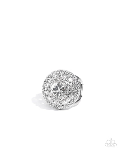 Just The Same - White - Paparazzi Ring