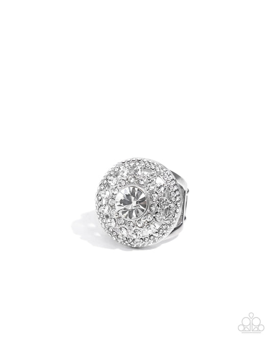 Just The Same - White - Paparazzi Ring