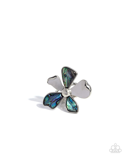Heroic Tale - Blue - Paparazzi Ring