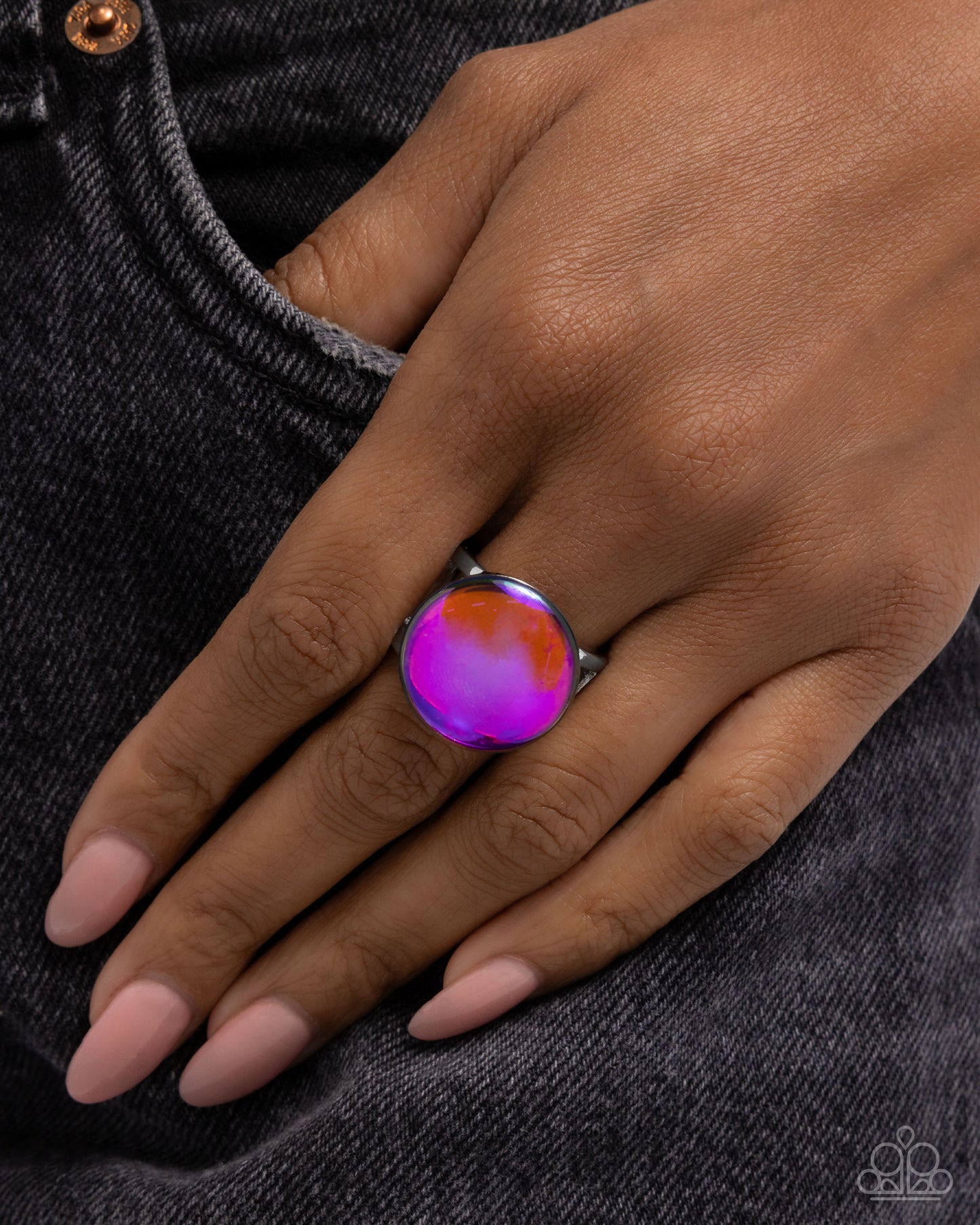Colorful Cantata - Pink - Paparazzi Ring