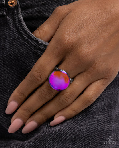 Colorful Cantata - Pink - Paparazzi Ring