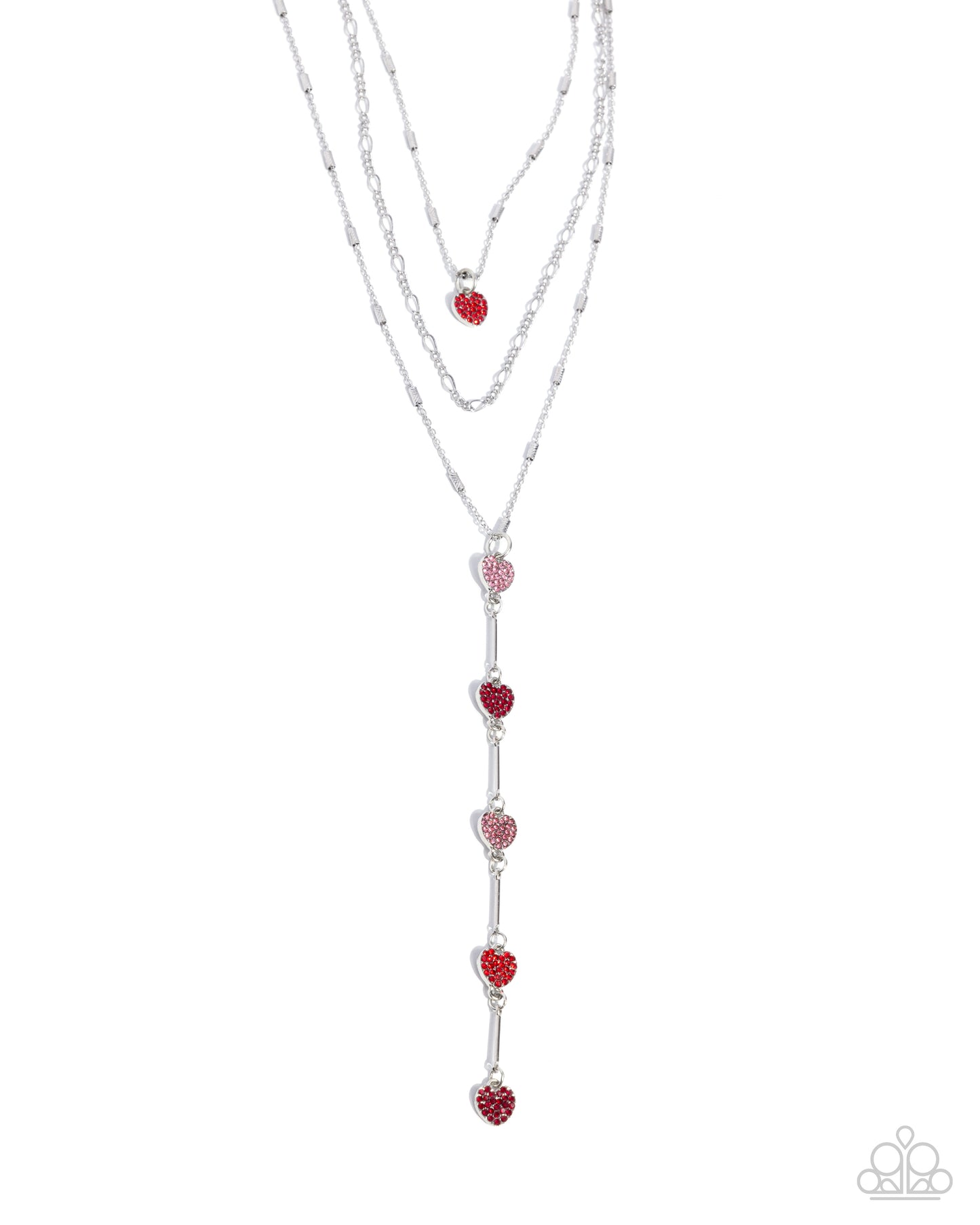 Valiant Valentine - Red - Paparazzi Necklace