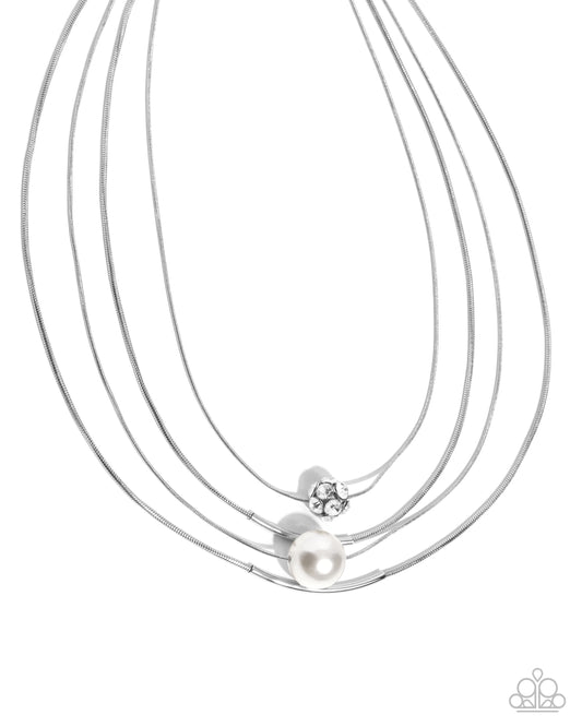 Phenomenal Pearls - White - Paparazzi Necklace