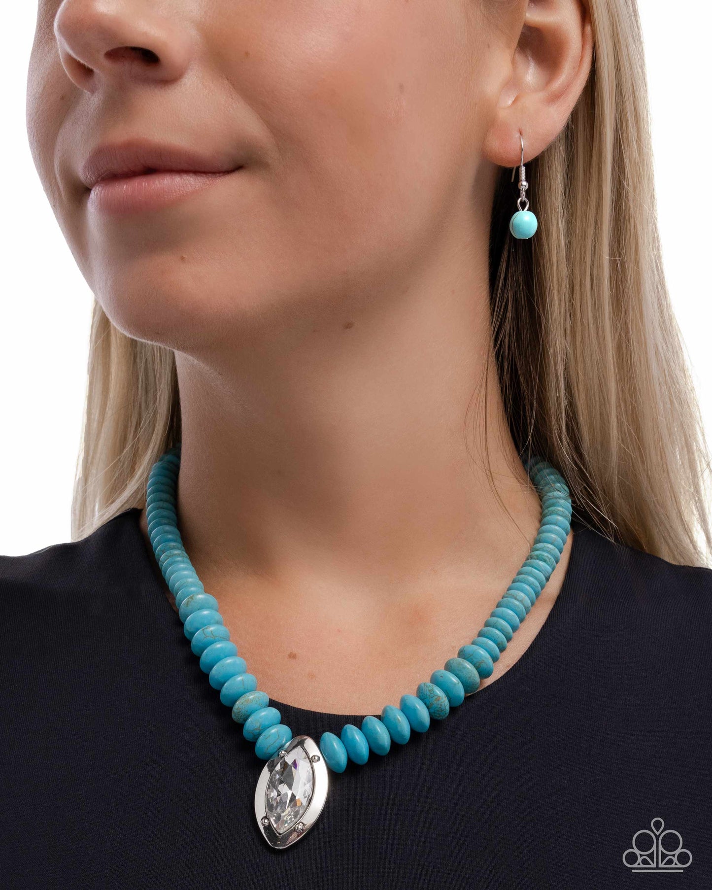 Visionary Venture - Blue -Paparazzi Necklace