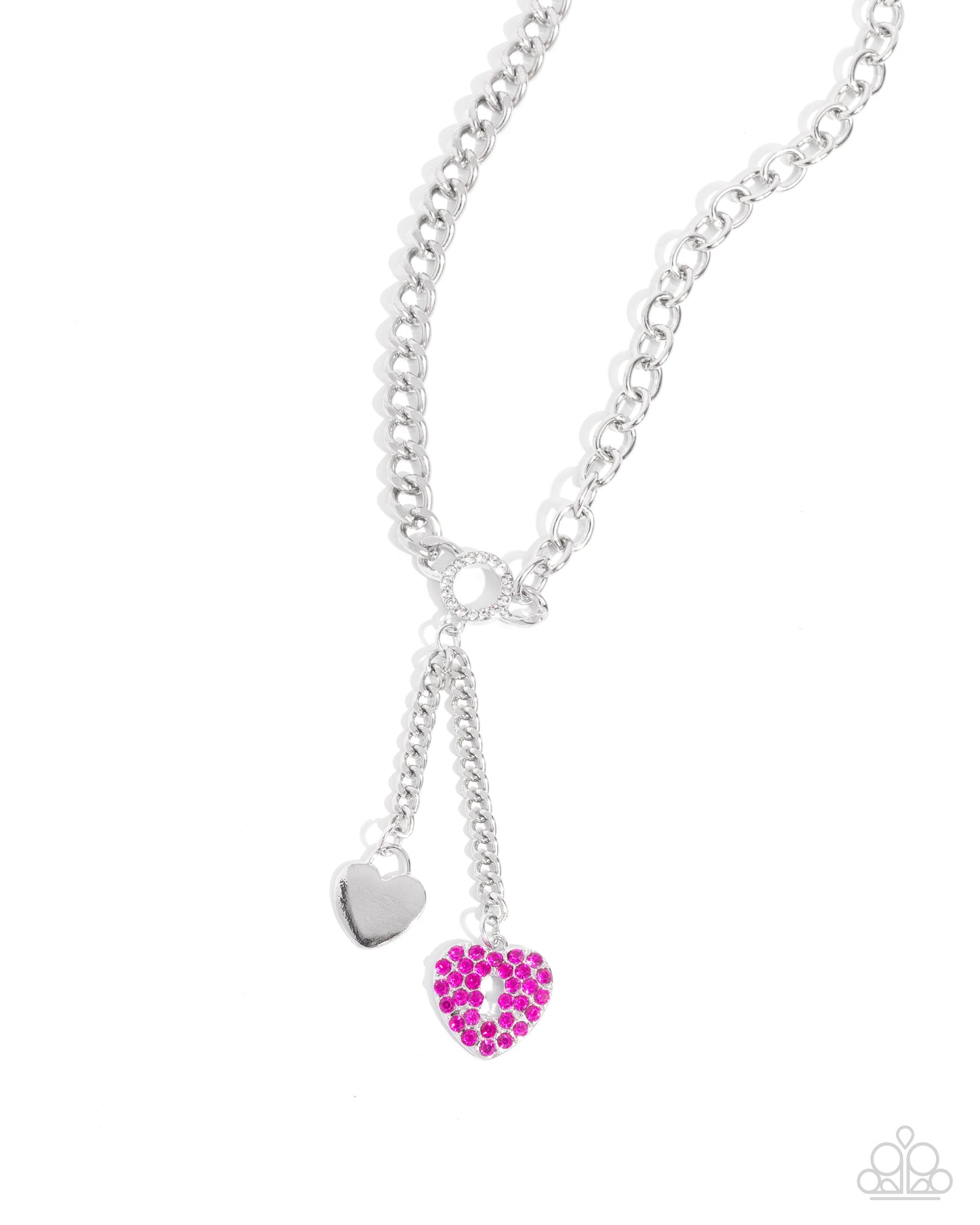 Momentary Bliss Pink and Momentary Balance Pink Bracelet - Paparazzi Necklace and Bracelet Set