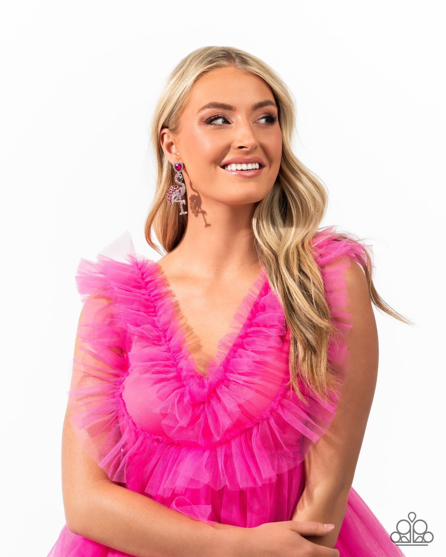 Flamingo Freestyle - Pink - Paparazzi Earrings