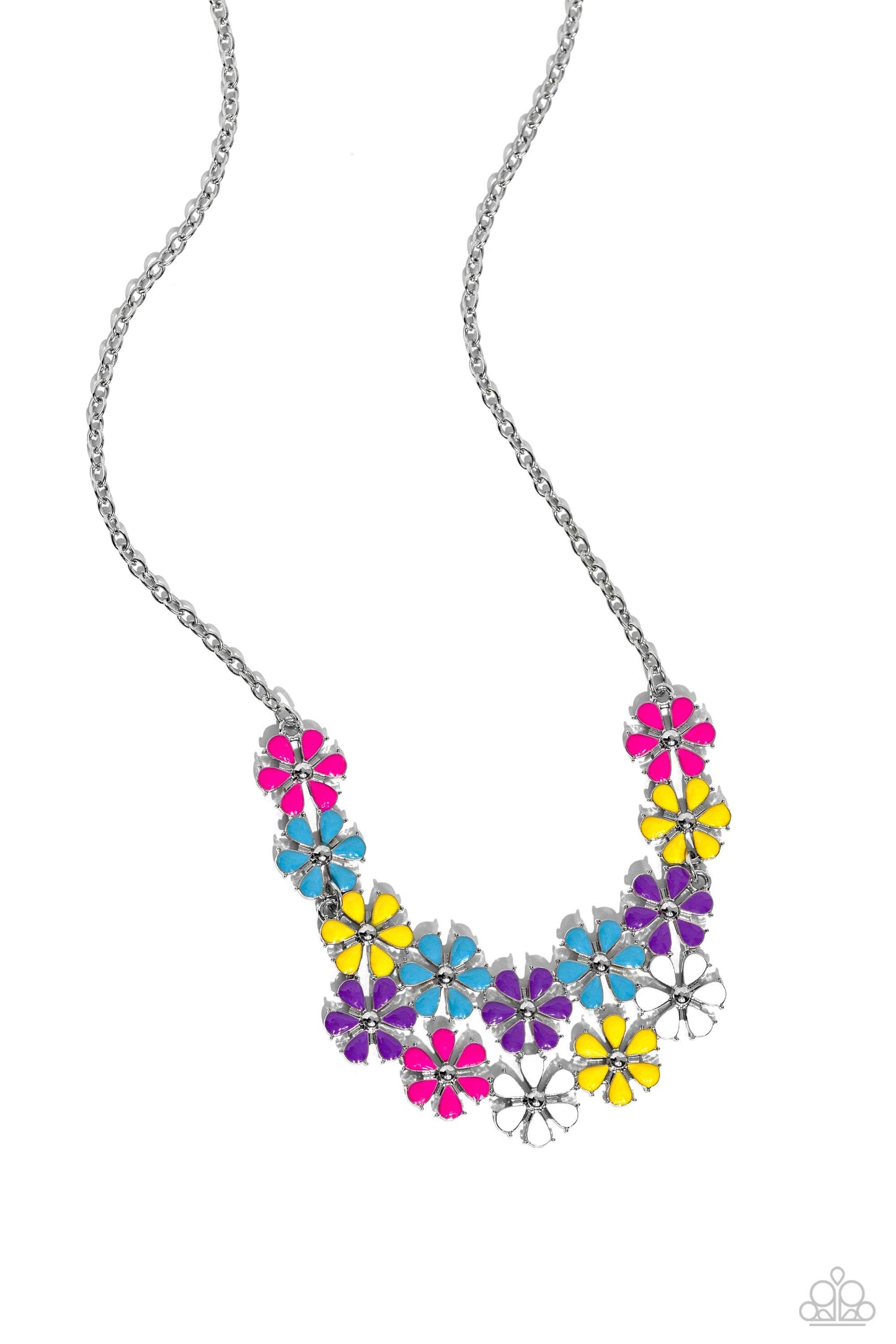 Floral Fever - Multi - Paparazzi Necklace and Floral Fair - Multi Bracelet - Paparazzi Bracelet