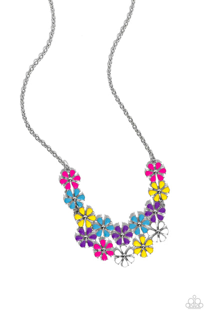 Floral Fever - Multi - Paparazzi Necklace and Floral Fair - Multi Bracelet - Paparazzi Bracelet