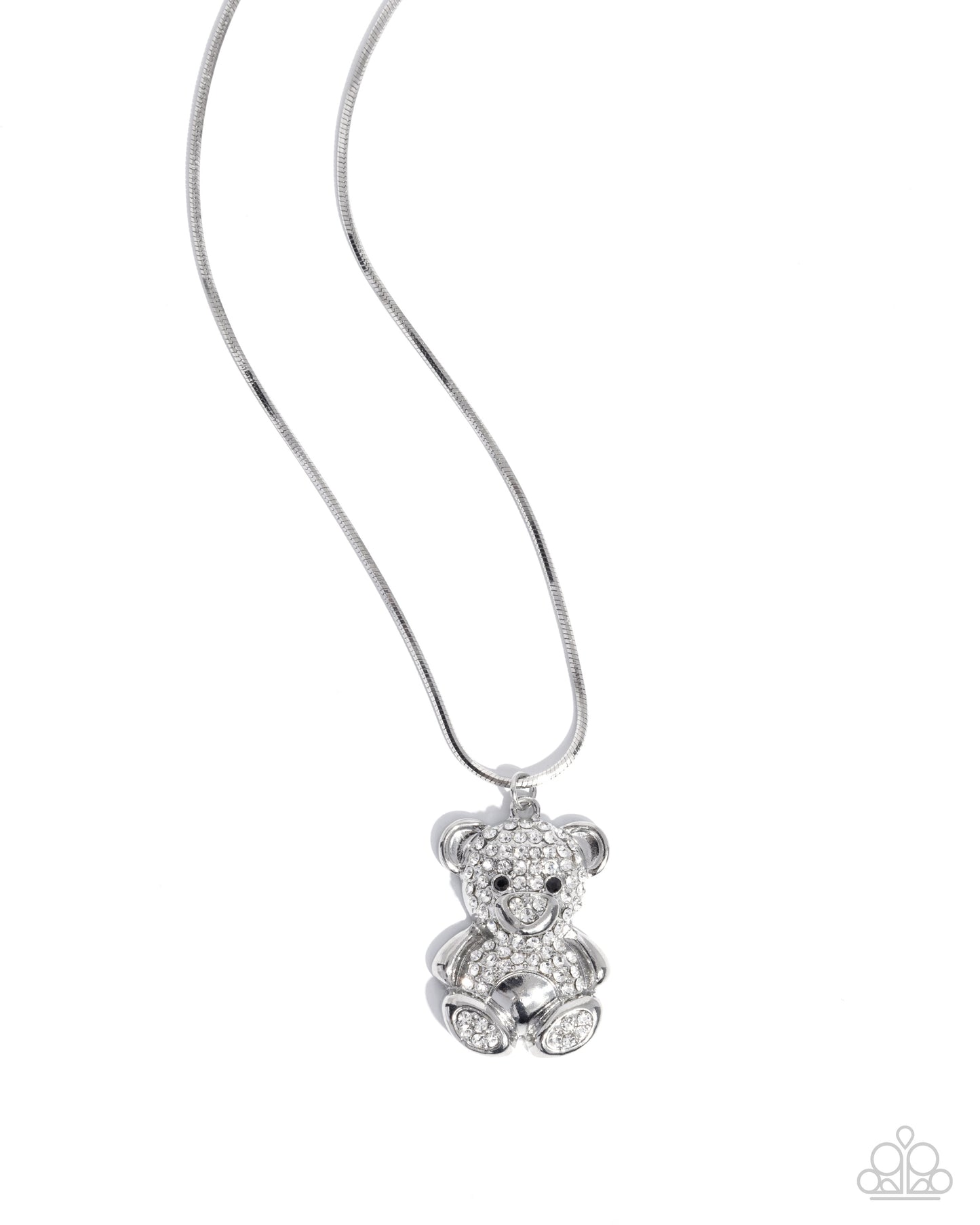 Cuddly Chic - White - Paparazzi Necklace