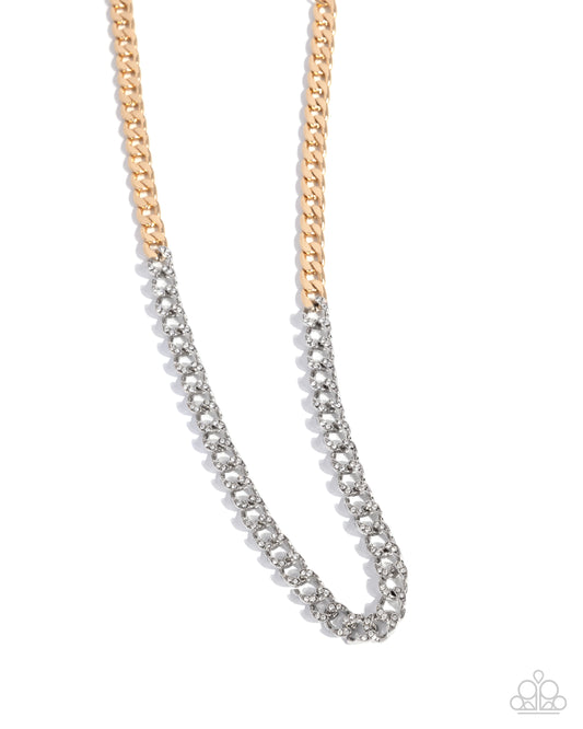 Modular Maven - Multi - Paparazzi Necklace