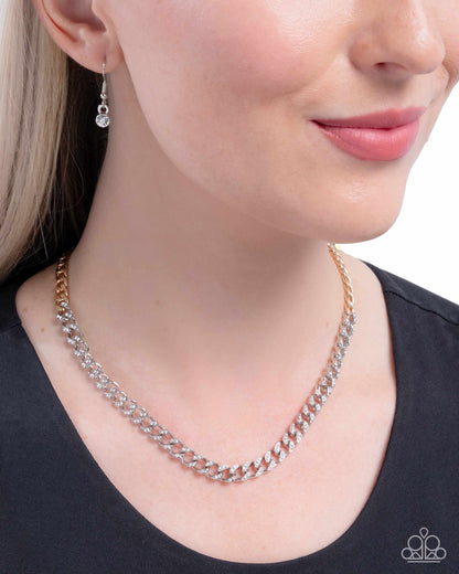 Modular Maven - Multi - Paparazzi Necklace