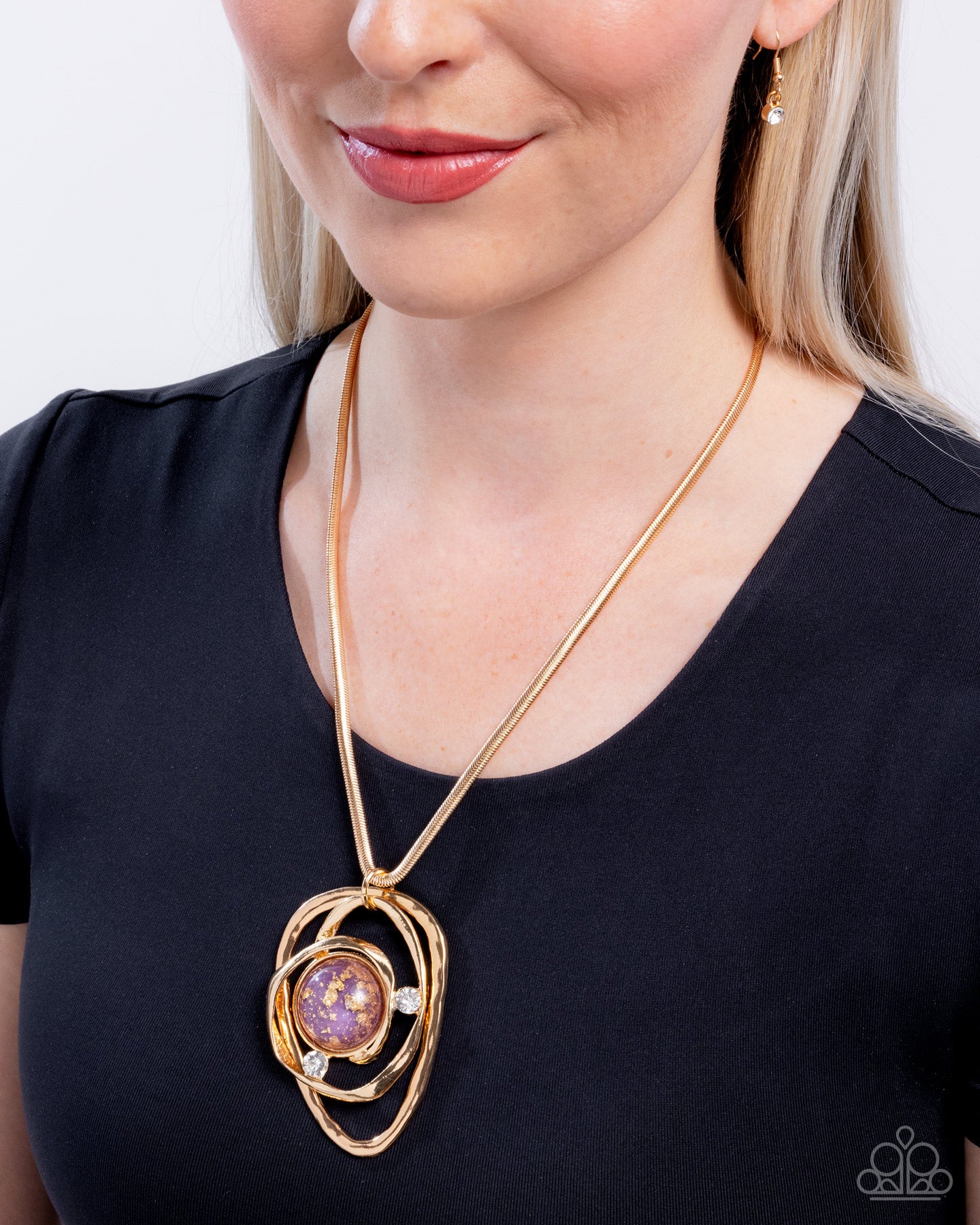 Abstract Advance - Purple - Paparazzi Necklace