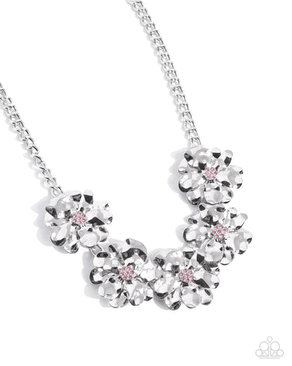Laid-Back Luster - Pink - Paparazzi Necklace