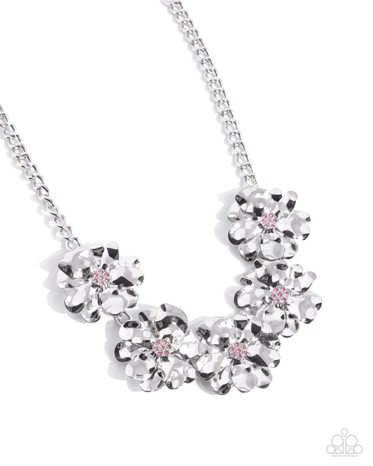 Laid-Back Luster - Pink - Paparazzi Necklace