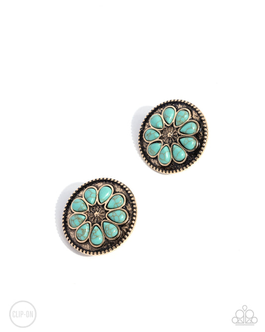 Promising Passage - Gold - Paparazzi Earrings