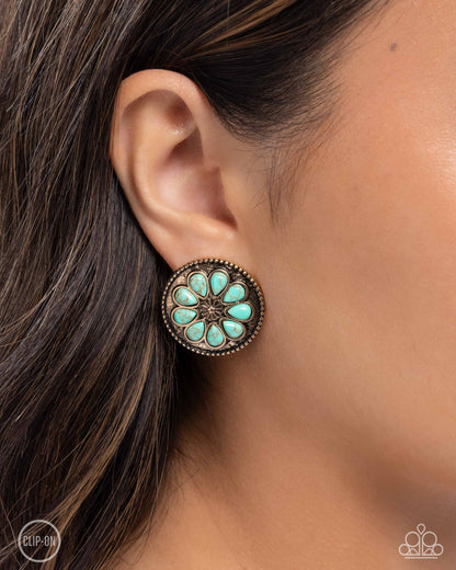 Promising Passage - Gold - Paparazzi Earrings