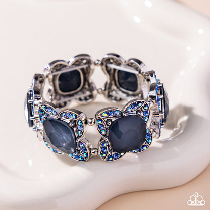 Bandwagon Beauty - Blue - Paparazzi Bracelet