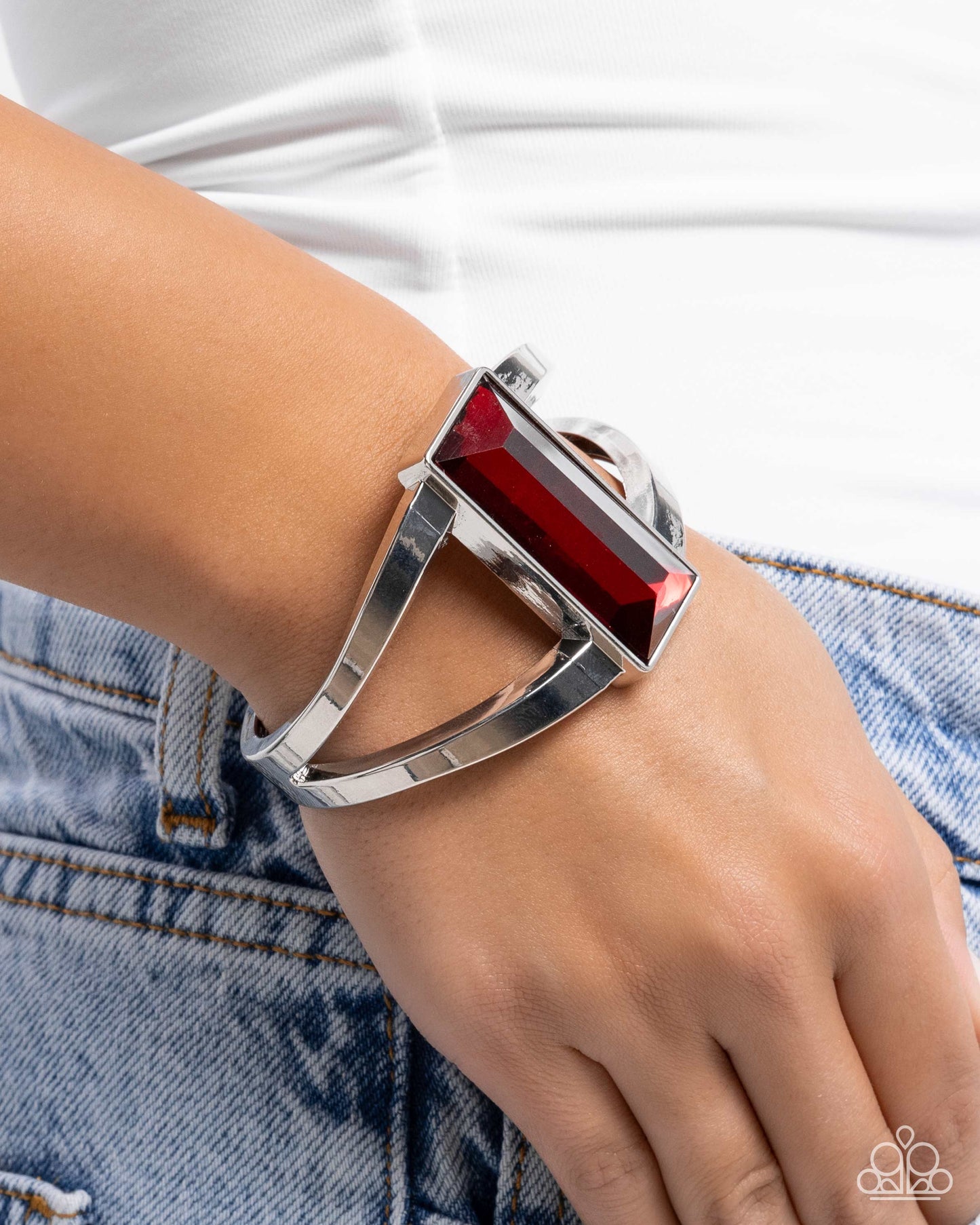 Pick-Me-Up Pizzazz - Red - Paparazzi Bracelet