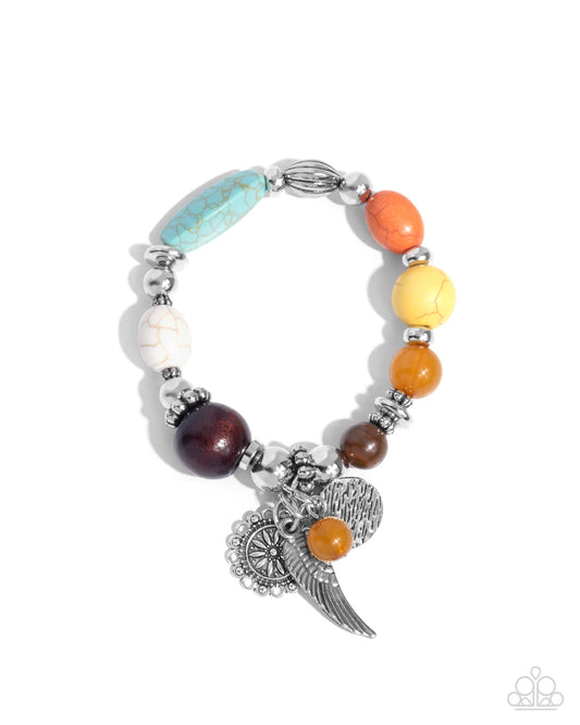 Earthy Eclecticism - Multi - Paparazzi Bracelet