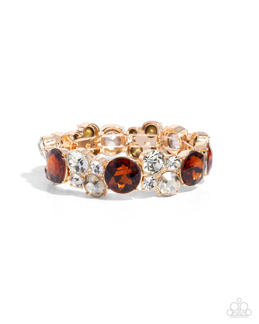 Standout Style - Brown - Paparazzi Bracelet