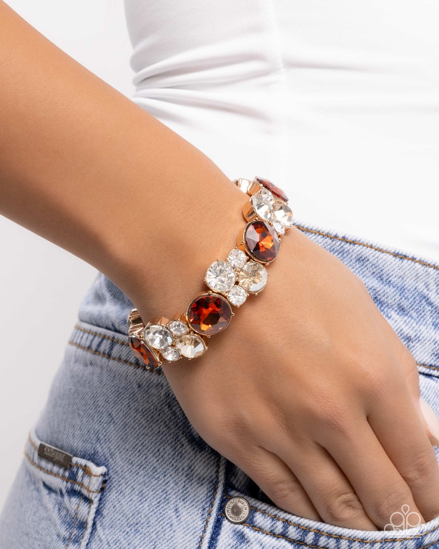 Standout Style - Brown - Paparazzi Bracelet