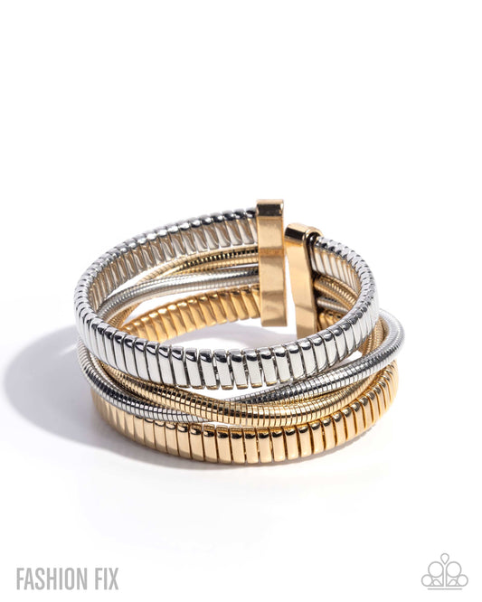 Resolute Recognition - Multi - Paparazzi Bracelet