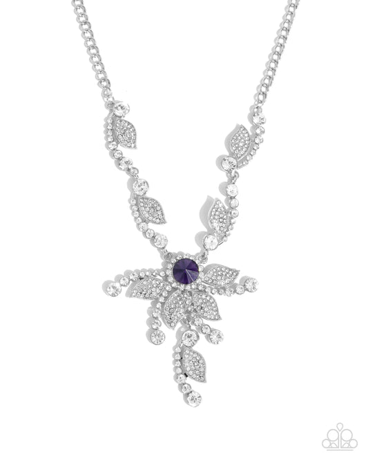 Cinematic Chic - Purple - Paparazzi Necklace