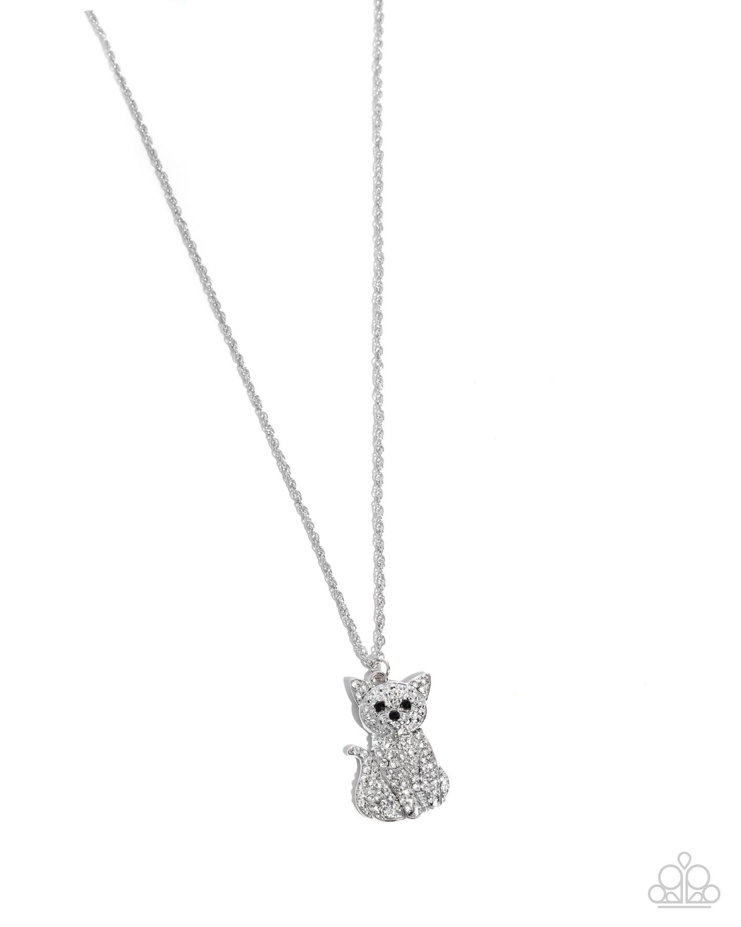 Cat Call - White - Paparazzi Necklace