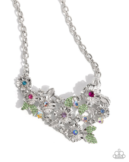 Head-Turning Haute - Multi Necklace and Head-Turning Harmony - Multi - Bracelet Paparazzi Set
