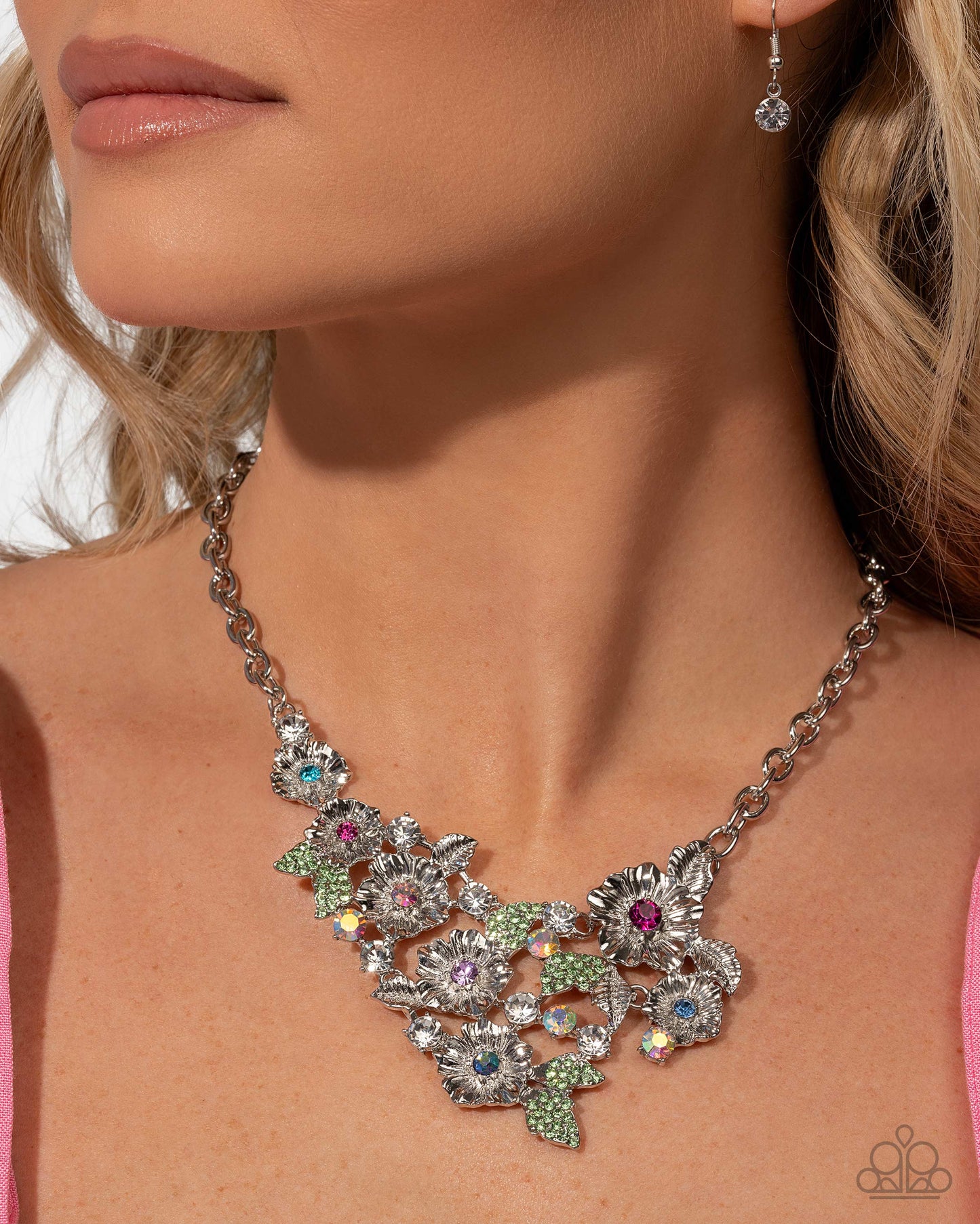 Head-Turning Haute - Multi Necklace and Head-Turning Harmony - Multi - Bracelet Paparazzi Set