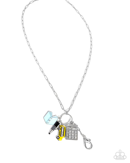 Back to School - Multi - Paparazzi Lanyard