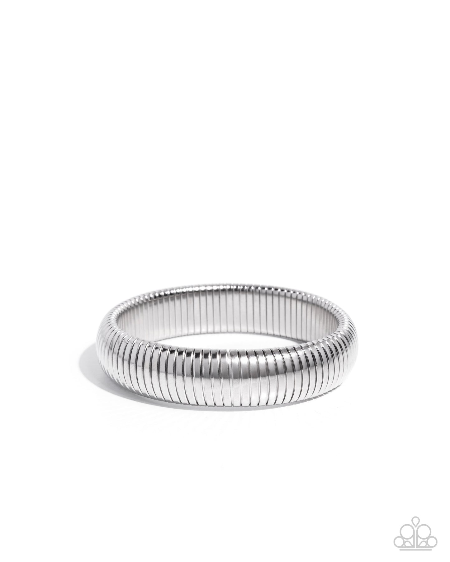 Flashy Fringe - Silver - Paparazzi Bracelet