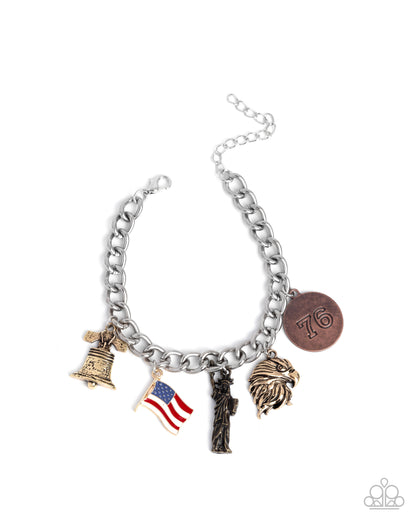 Liberty Legacy - Multi - Paparazzi Bracelet