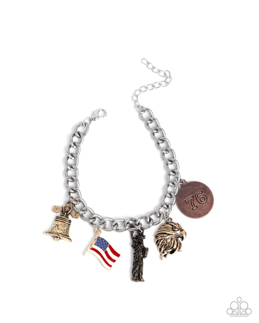 Liberty Legacy - Multi - Paparazzi Bracelet